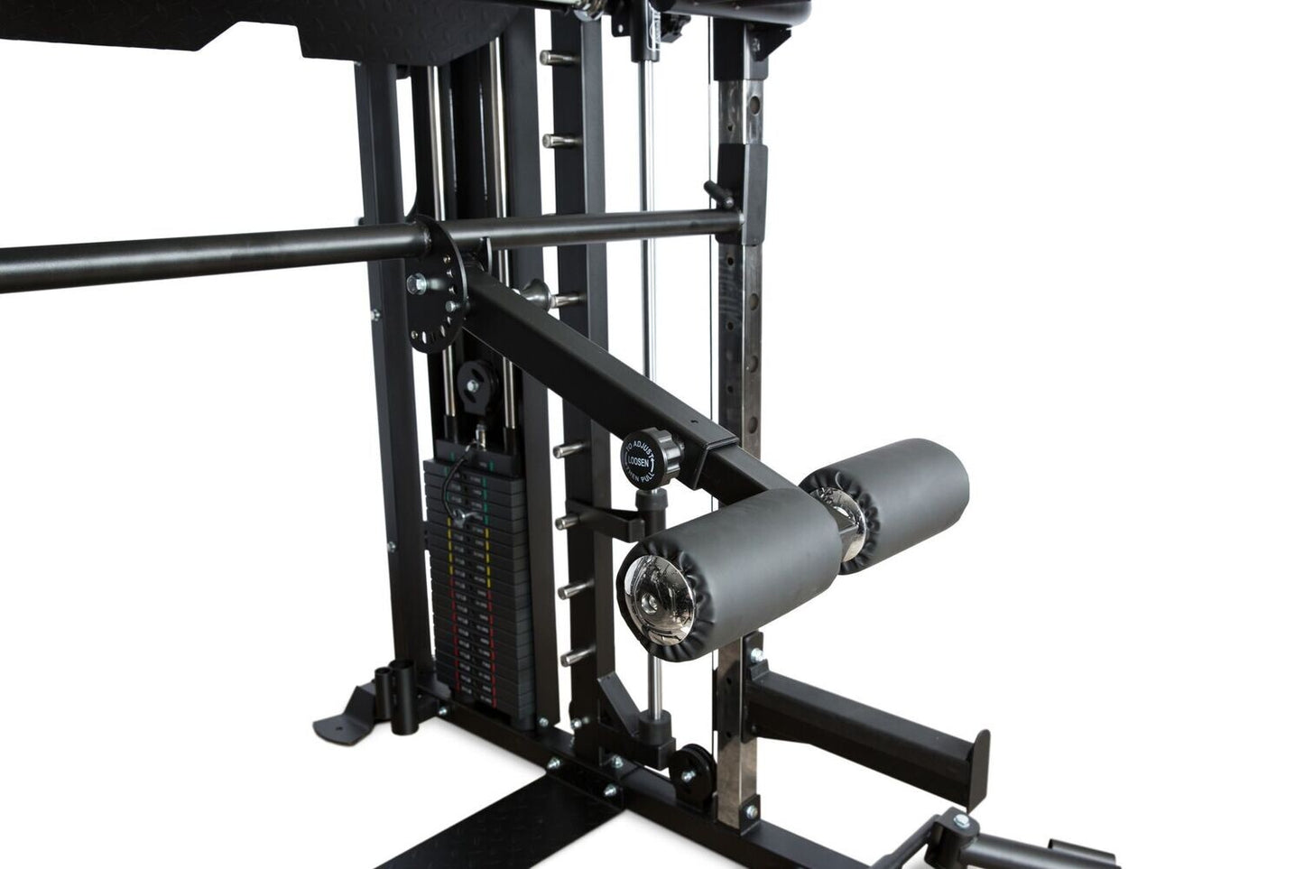 MÁQUINA SMITH MULTIFUNCIONAL NEWTON FITNESS BLACK SERIES BLK-4000 SEMI COMERCIAL
