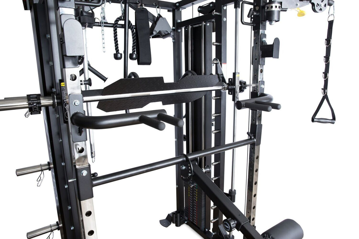 MÁQUINA SMITH MULTIFUNCIONAL NEWTON FITNESS BLACK SERIES BLK-4000 SEMI COMERCIAL