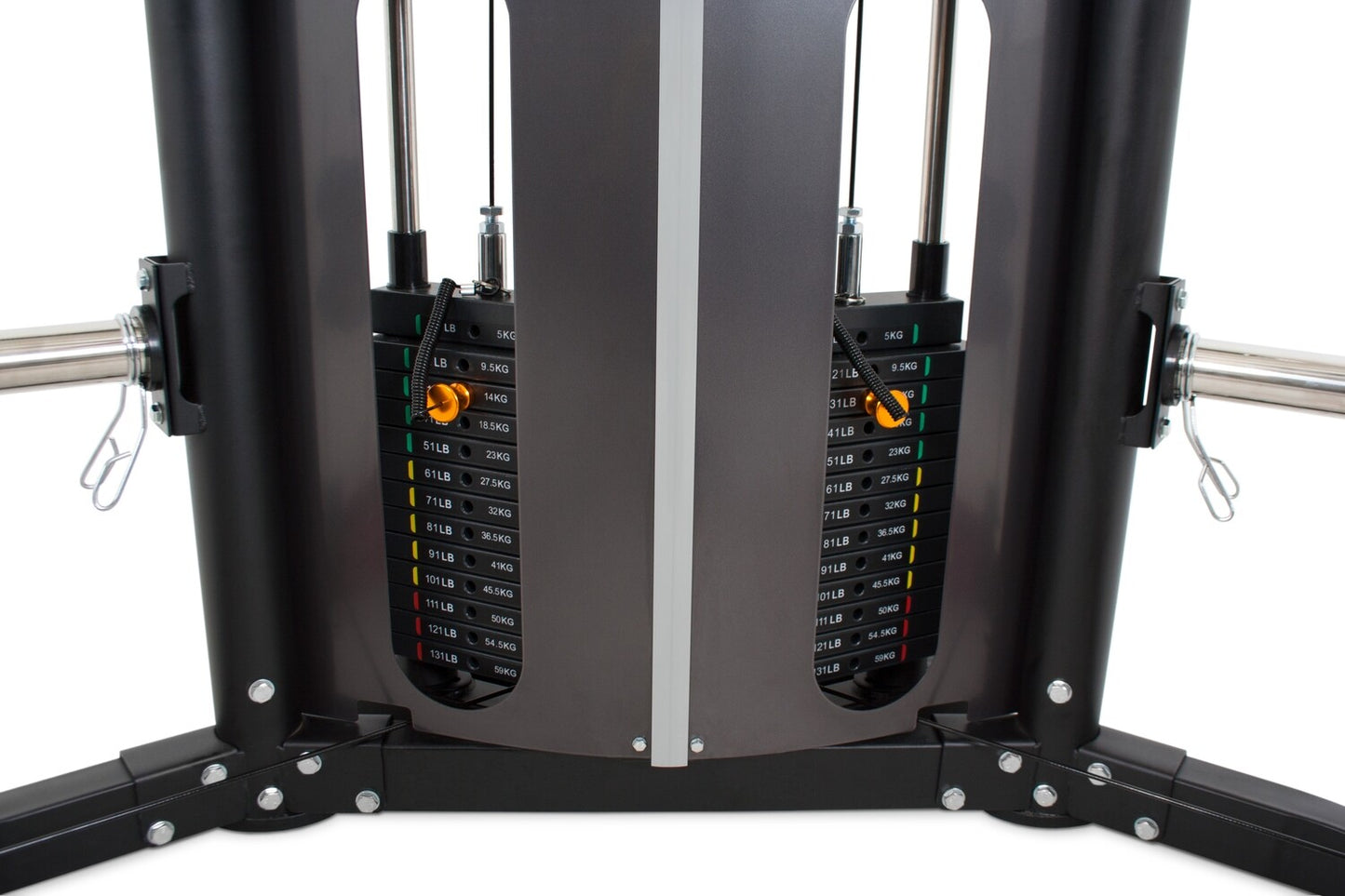 MÁQUINA SMITH FUNCIONAL PIVOT FITNESS FSM-400 CON 2X90 KG PILAS DE PESO