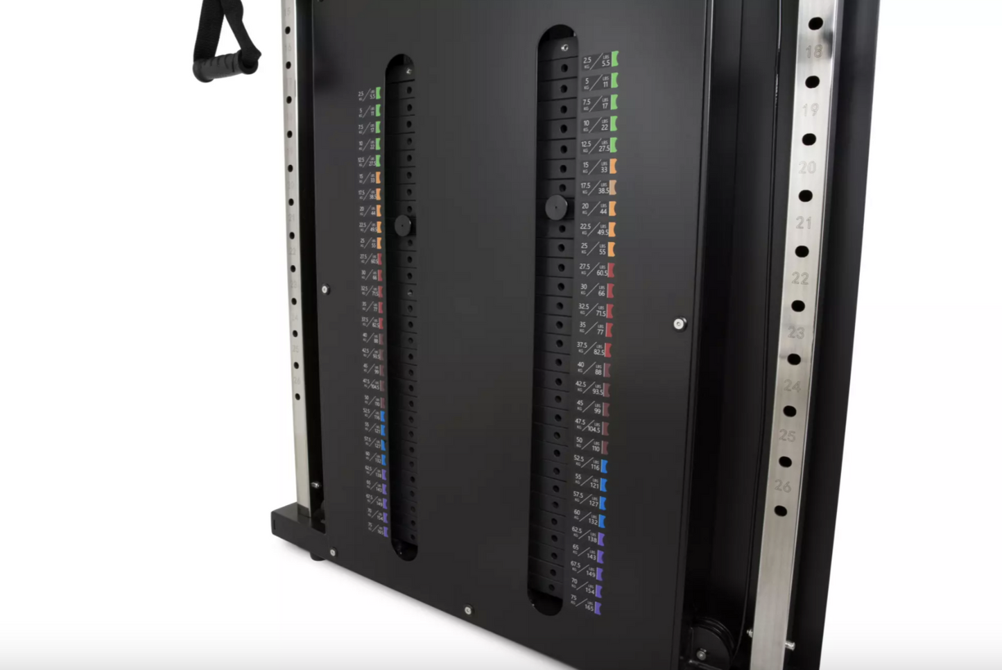 ESTACIÓN DE CABLE DE MONTAJE EN PARED NEWTON FITNESS BLACK SERIES BLK-675
