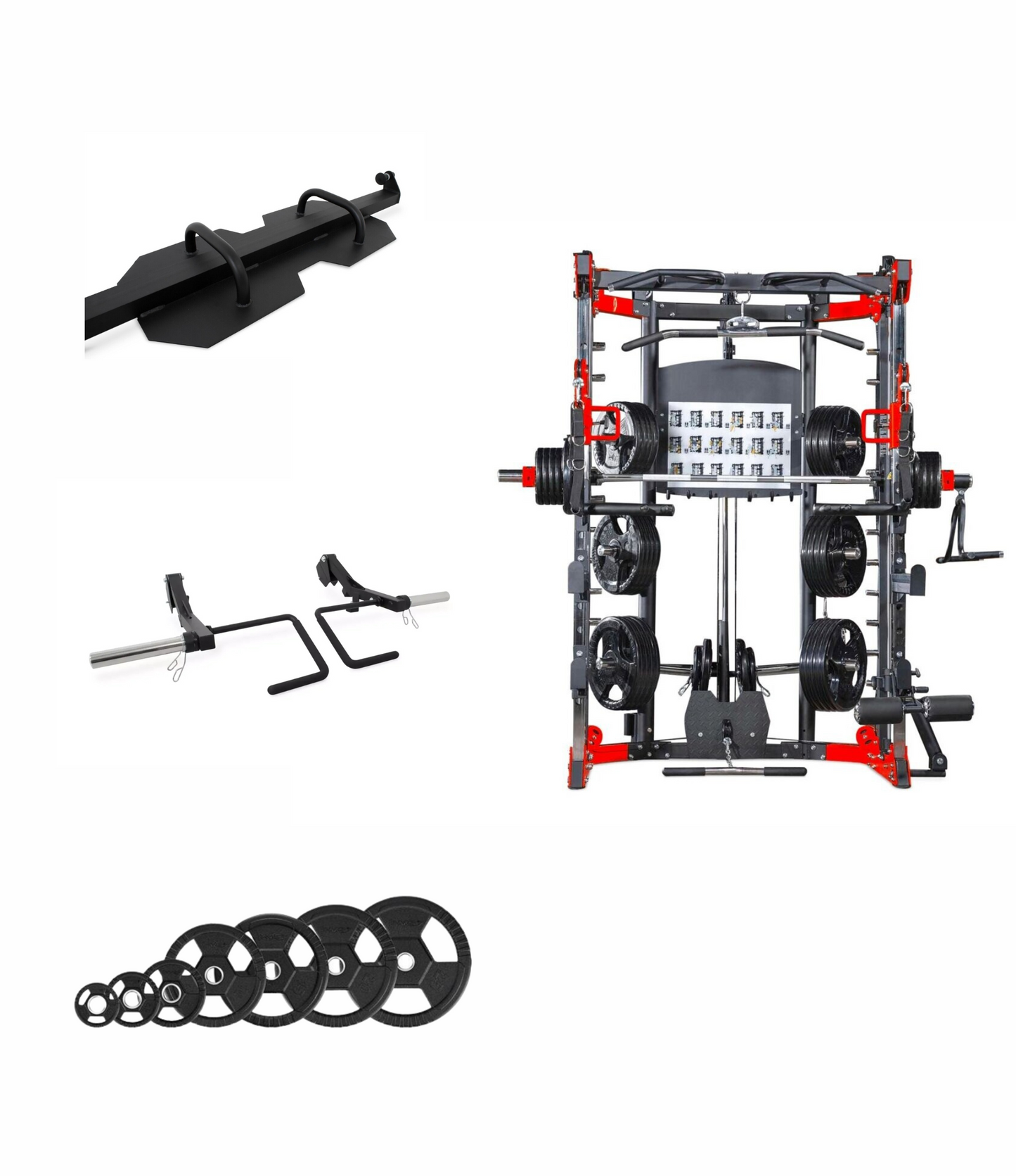 MAQUINA SMITH FUNCIONAL PIVOT FITNESS FSM-200