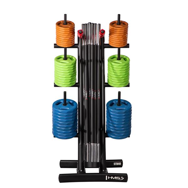 CONJUNTO 10 SETS BODY PUMP PRO 20KG + SOPORTE STR40 HMS