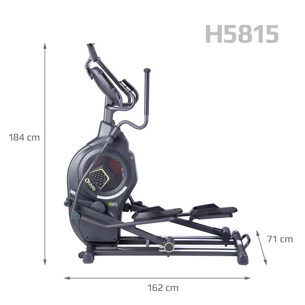 BICICLETA ELÍPTICA AIRE-MAGNÉTICO SEMICOMERCIAL H5815 HMS PREMIUM