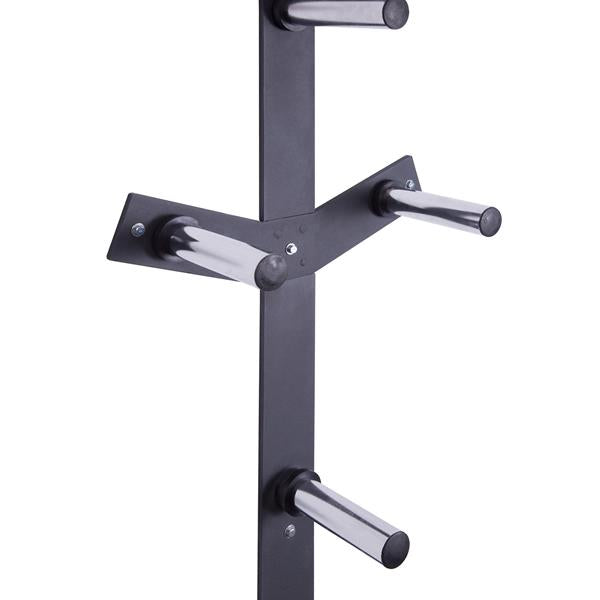 JUEGO DE SOPORTES DE PARED( BARRA + PESAS) HMS