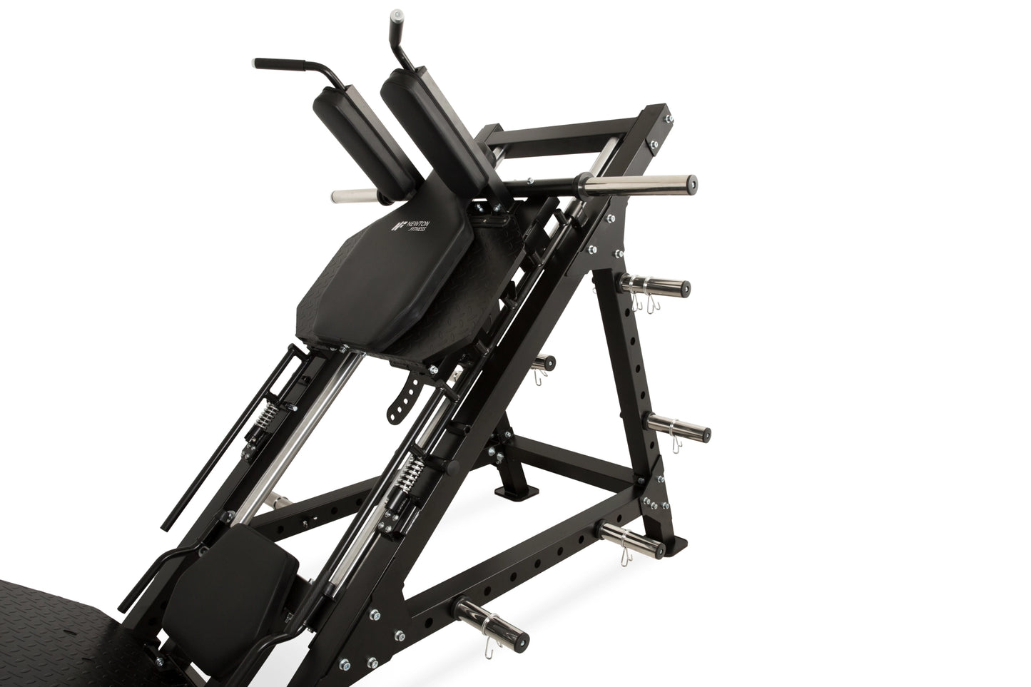 PRENSA DE PIERNAS Y SENTADILLAS HACK NEWTON FITNESS BLACK SERIES BLK-875