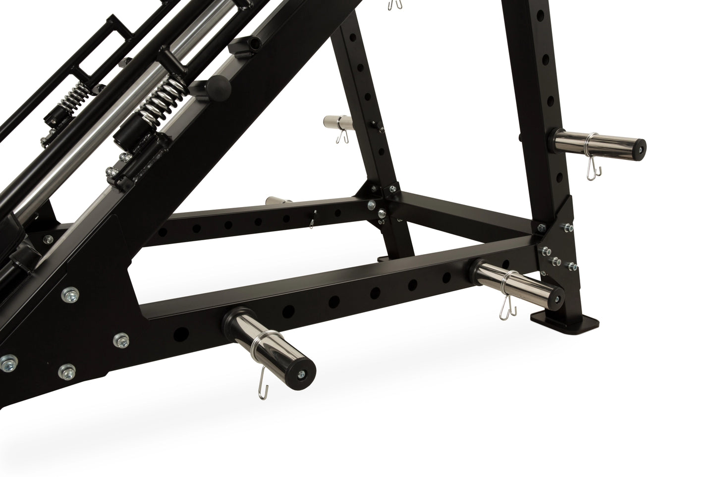 PRENSA DE PIERNAS Y SENTADILLAS HACK NEWTON FITNESS BLACK SERIES BLK-875