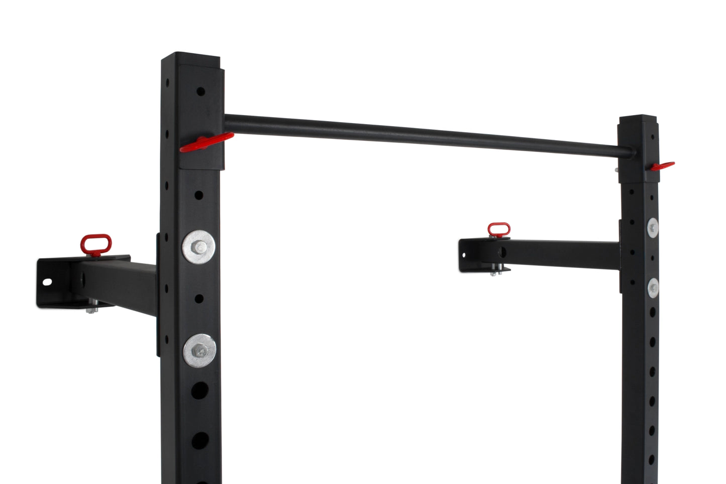 JAULA/RACK DE PARED PLEGABLE DE ALTA RESISTENCIA COMERCIAL PIVOT FITNESS XR6226 CON BANCO Y ACCESORIOS