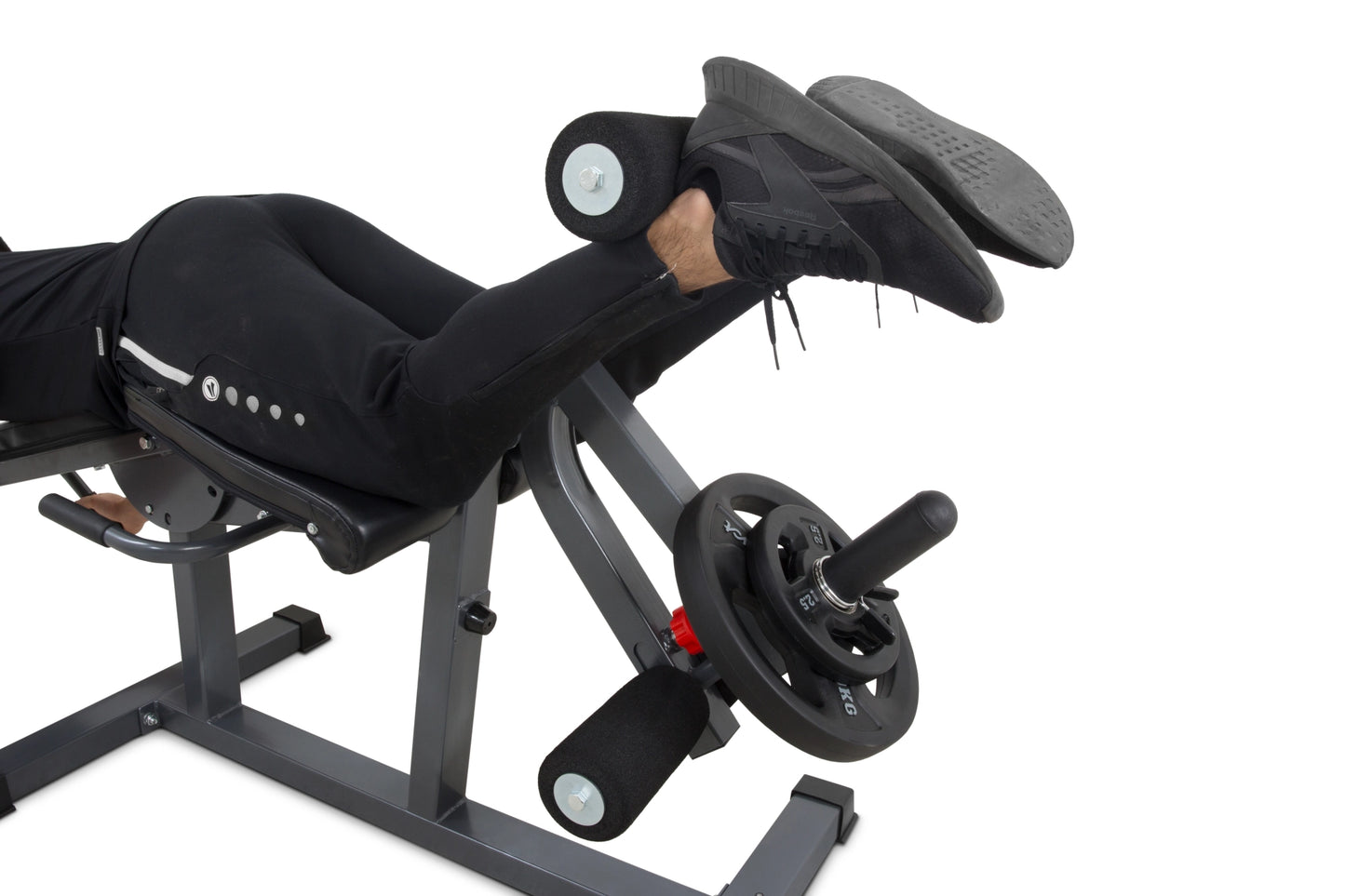 MÁQUINA EXTENSIÓN DE PIERNA/FEMORAL POWERMARK 640 LEC PARA DISCOS DE 50/30MM