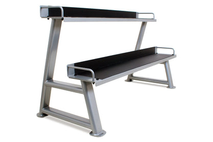 ESTANTES/ SOPORTES PARA MANCUERNAS, KETTLEBELLS (PESAS RUSAS)