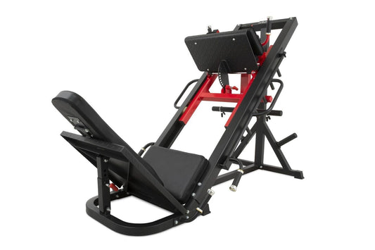 PRENSA DE PIERNAS + HACK SQUAT PIVOT FITNESS LP-900 (PARA DISCOS DE 30 MM / 50 MM)
