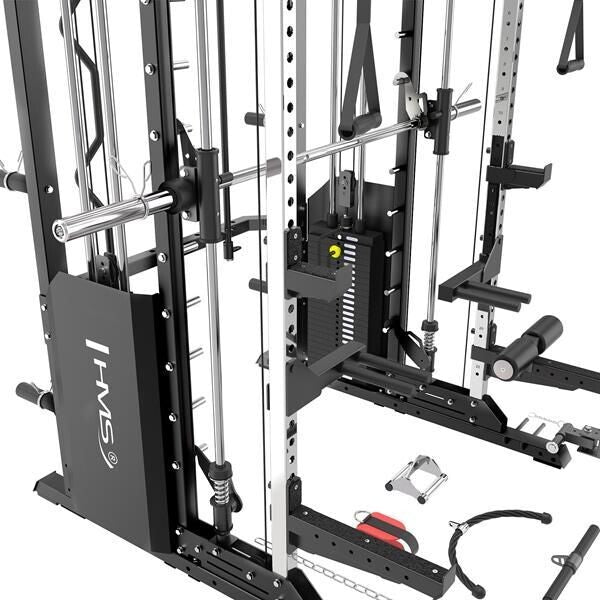 MÁQUINA SMITH SEMI COMERCIAL HMS CYKLOP 4 CON 240 KG
