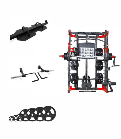 MAQUINA SMITH FUNCIONAL PIVOT FITNESS FSM-200