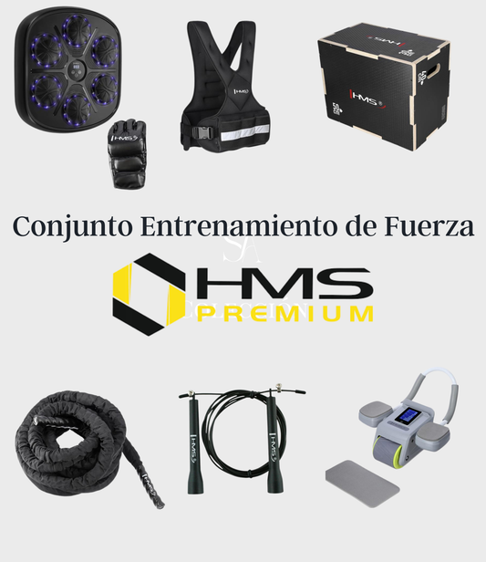 CONJUNTO DE ENTRENAMIENTO DE FUERZA HMS PREMIUM
