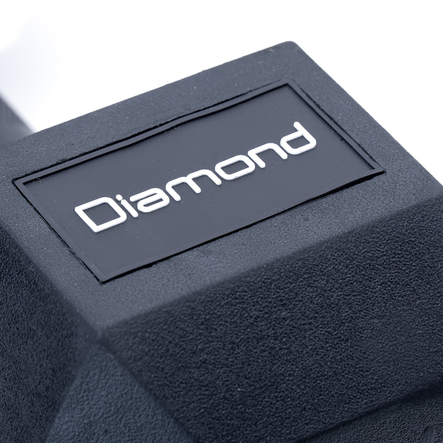 SET MANCUERNAS HEXAGONLAES PROFESIONALES TODO NEGRO DIAMOND FITNESS