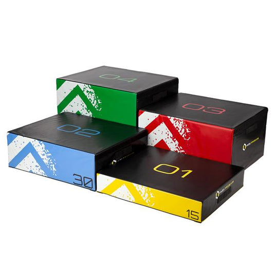 PYBS01 CONJUNTO DE CAJAS PLIOMETRICAS BLANDAS HMS PREMIUM