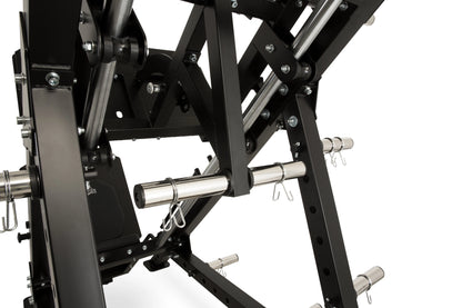 PRENSA DE PIERNAS Y SENTADILLAS HACK NEWTON FITNESS BLACK SERIES BLK-875