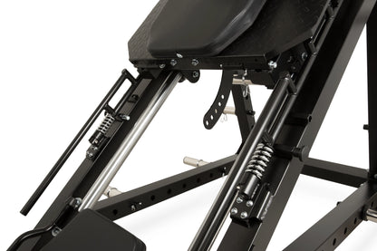 PRENSA DE PIERNAS Y SENTADILLAS HACK NEWTON FITNESS BLACK SERIES BLK-875