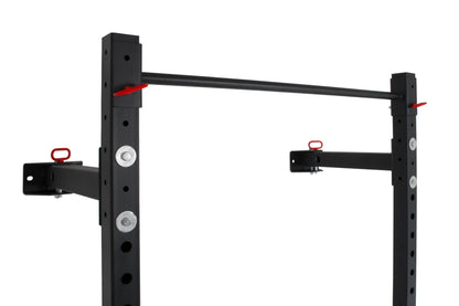 JAULA/RACK DE PARED PLEGABLE DE ALTA RESISTENCIA COMERCIAL PIVOT FITNESS XR6226 CON BANCO Y ACCESORIOS