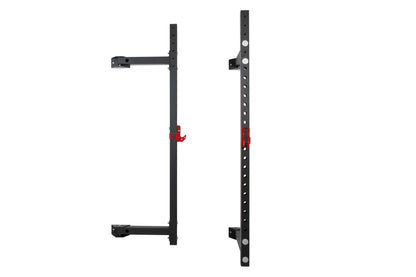 JAULA/RACK DE PARED PLEGABLE DE ALTA RESISTENCIA COMERCIAL PIVOT FITNESS XR6226 CON BANCO Y ACCESORIOS