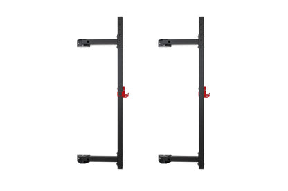 JAULA/RACK DE PARED PLEGABLE DE ALTA RESISTENCIA COMERCIAL PIVOT FITNESS XR6226 CON BANCO Y ACCESORIOS