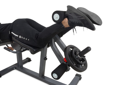 MÁQUINA EXTENSIÓN DE PIERNA/FEMORAL POWERMARK 640 LEC PARA DISCOS DE 50/30MM