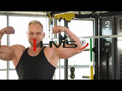 MÁQUINA SMITH SEMI COMERCIAL RATIO DE POLEA 1:1 CYKLOP 5 HMS