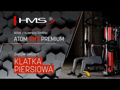 MÁQUINA SMITH + MULTI-GIMNASIO ATOM HMS PREMIUM